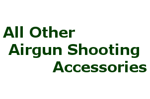 More airgun shooting accessories for sale UK