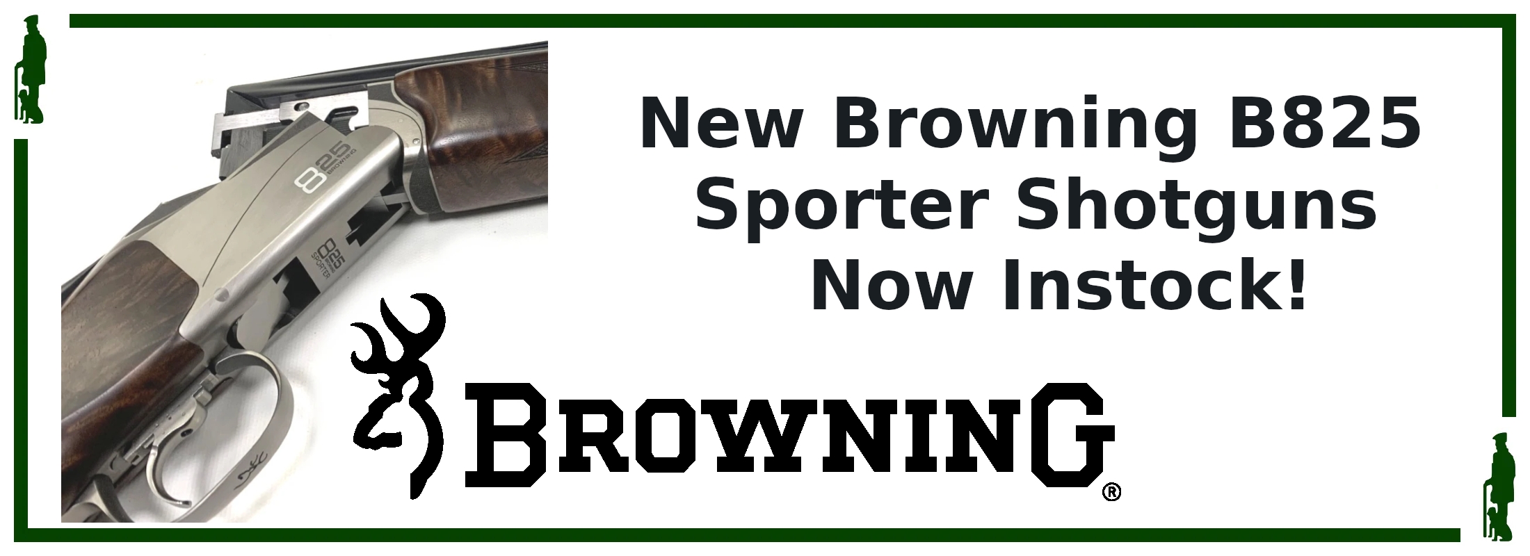 Browning B825 sporter shotgun