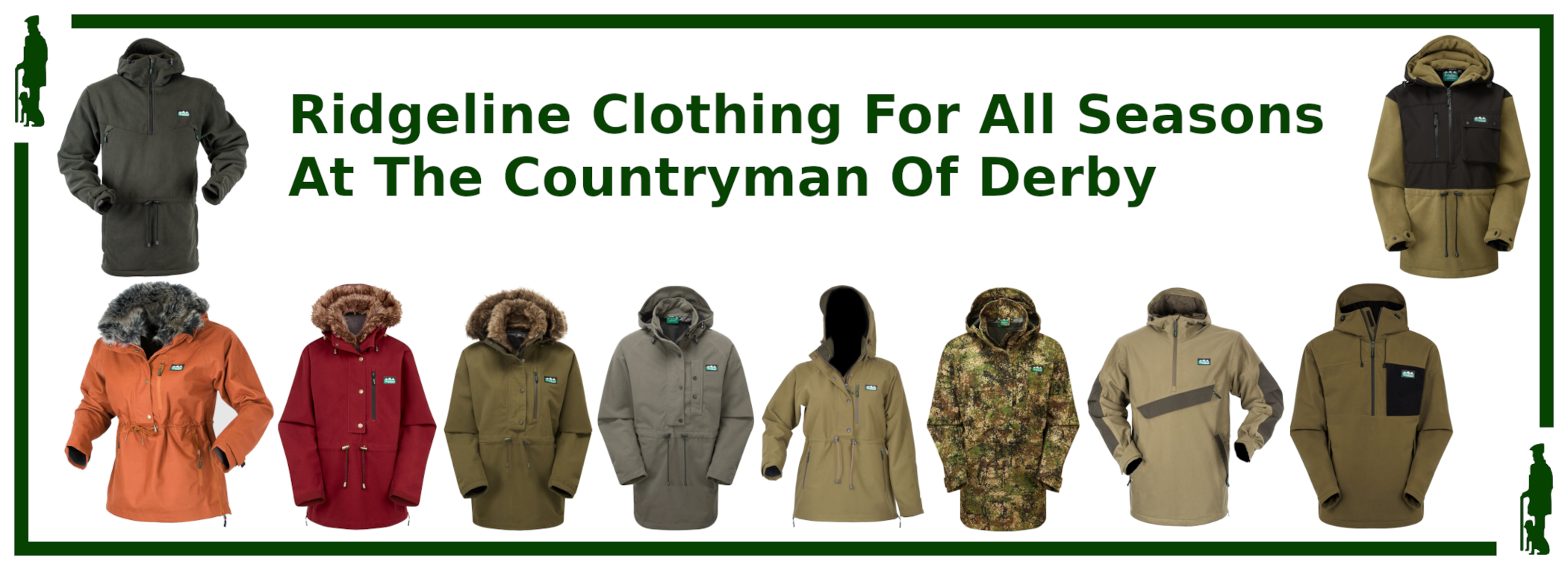 Ridgeline waterproof clothing for all seasons