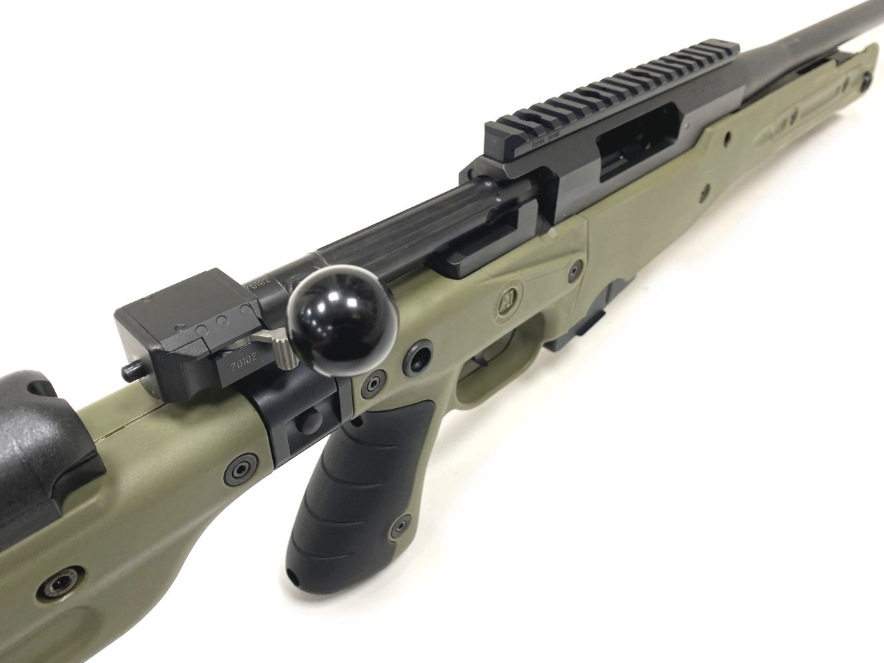 accuracy international at folding .308 rifle green