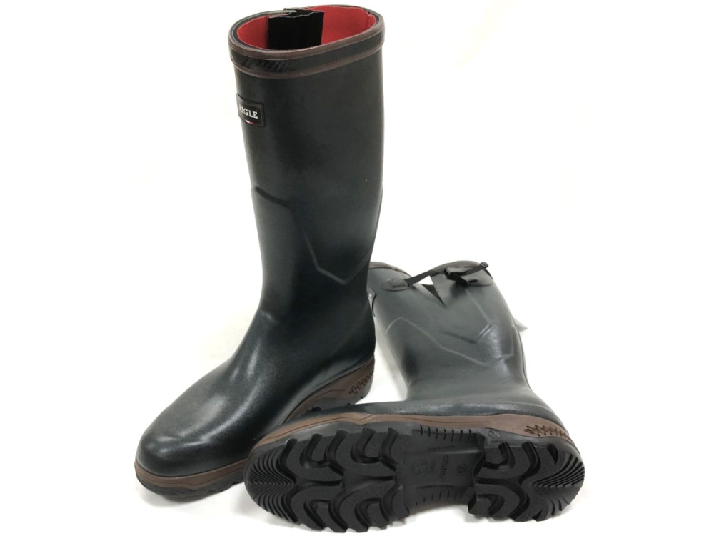 aigle parcours 2 iso bronze wellington boots