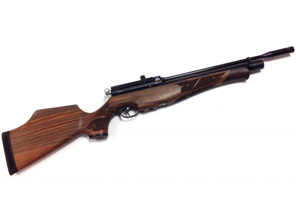 Air Arms S410F Carbine .177 PCP Walnut Stock Air Rifle