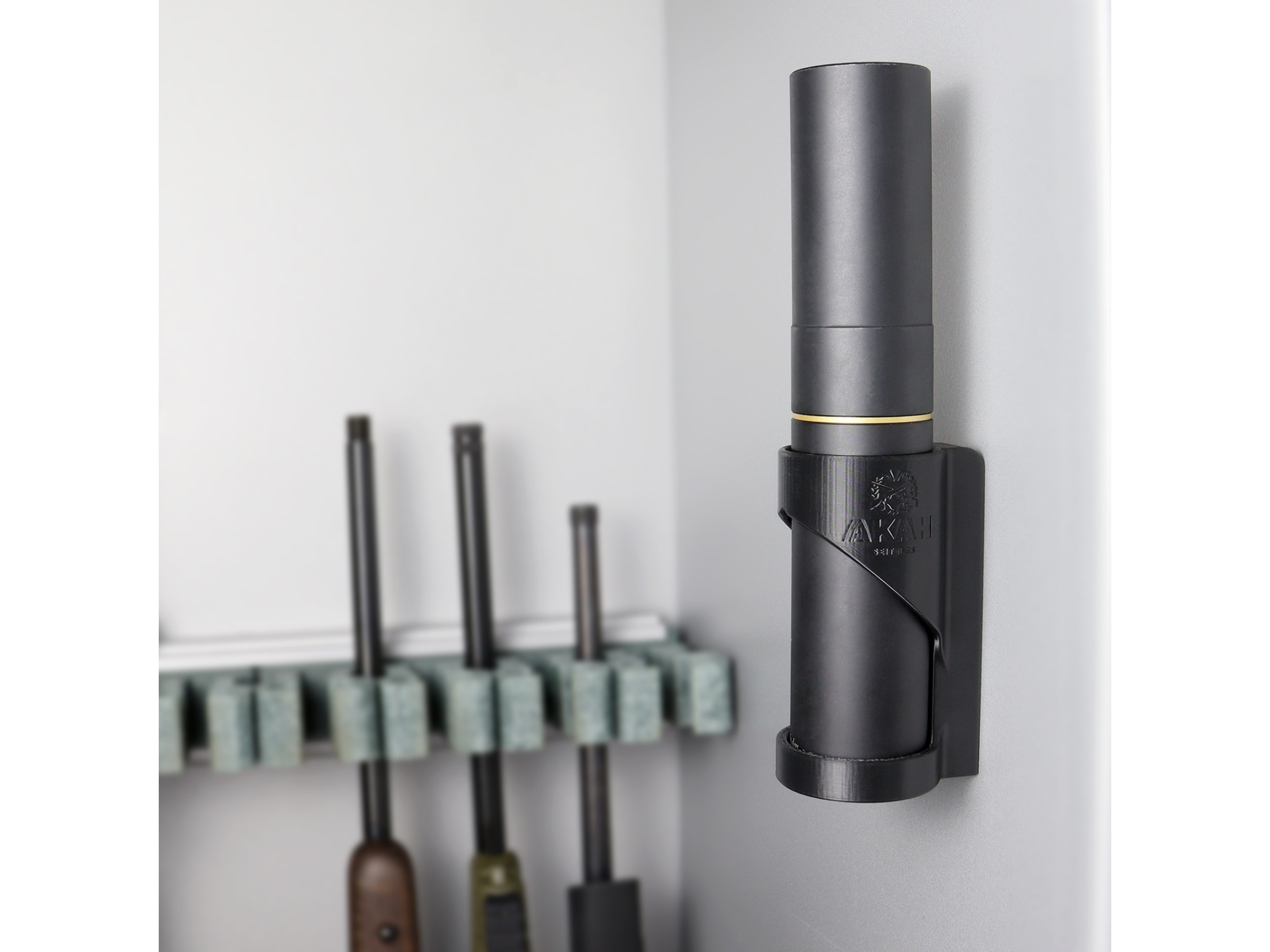 magnetic silencer holder