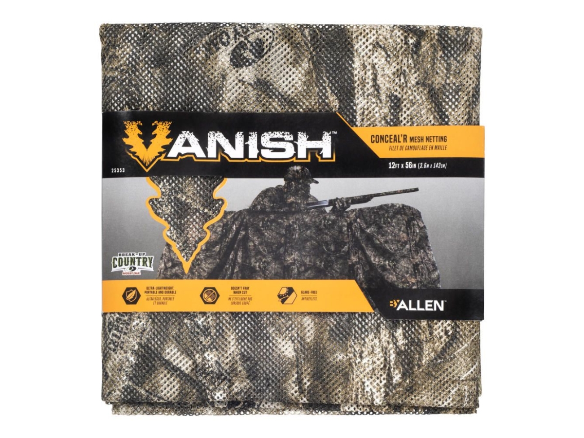 allen vanish mesh camo net mobuc