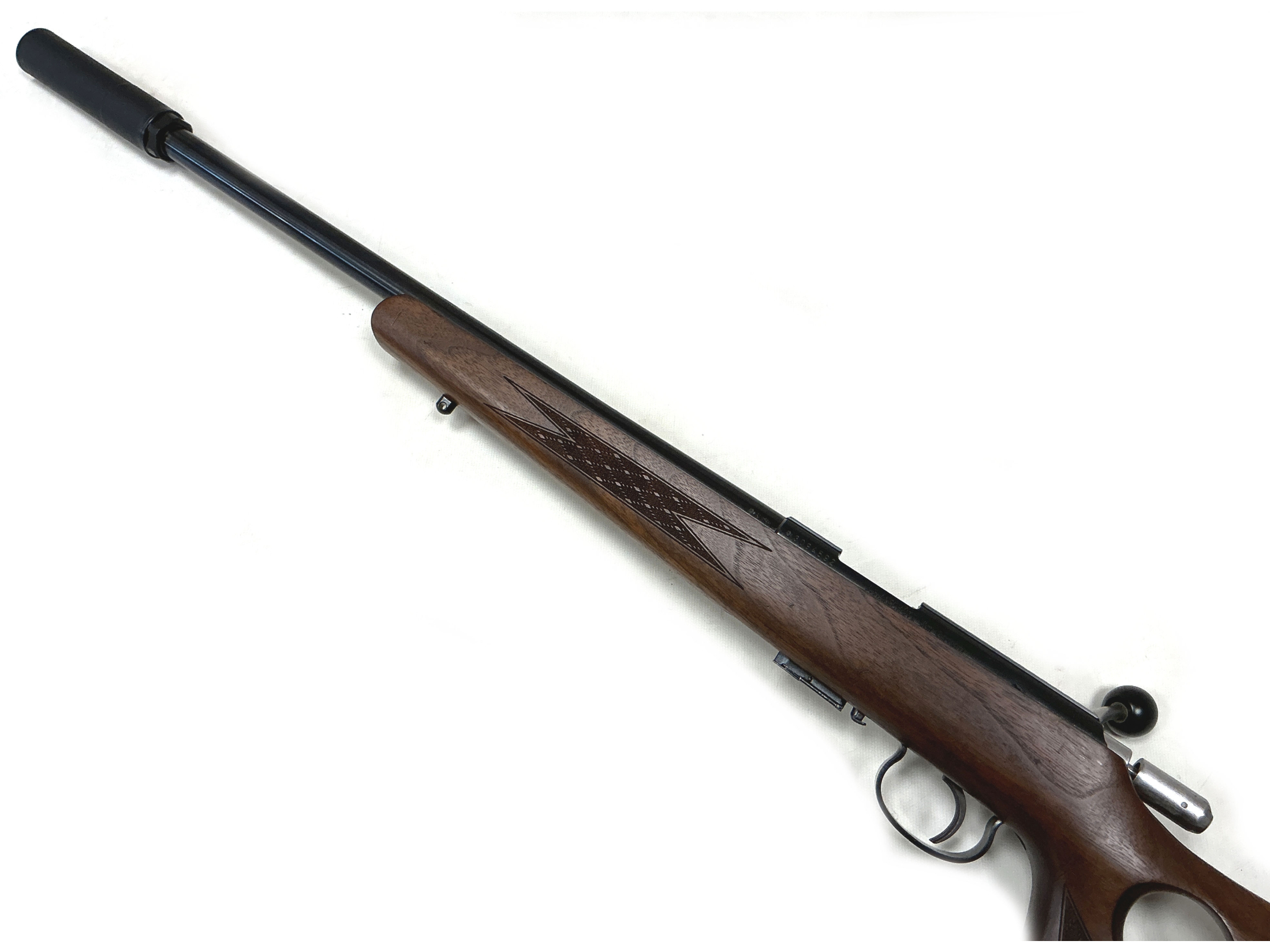Used Anschutz 1517 Thumbhole 18" .17 HMR Rifle Image 2