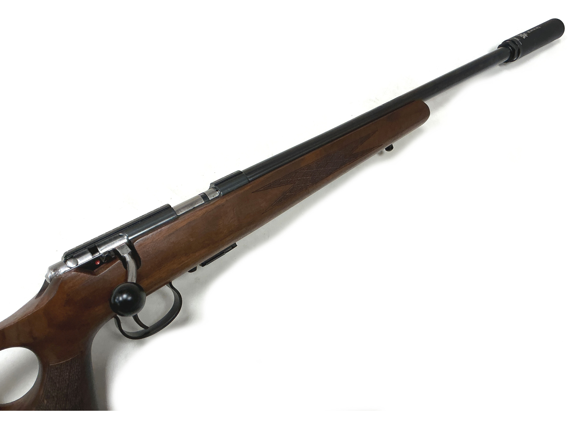 Used Anschutz 1517 Thumbhole 18" .17 HMR Rifle Image 3