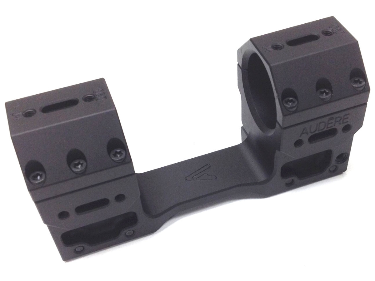 audere adversus 30mm picatinny scope mount 20 moa