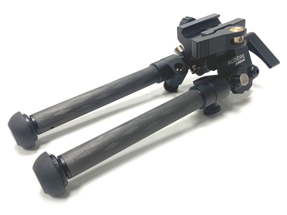 audere carbon fibre picatinny bipod