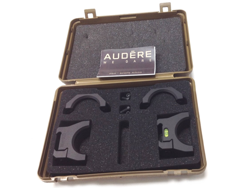 audere picatinny scope mounts 30mm medium