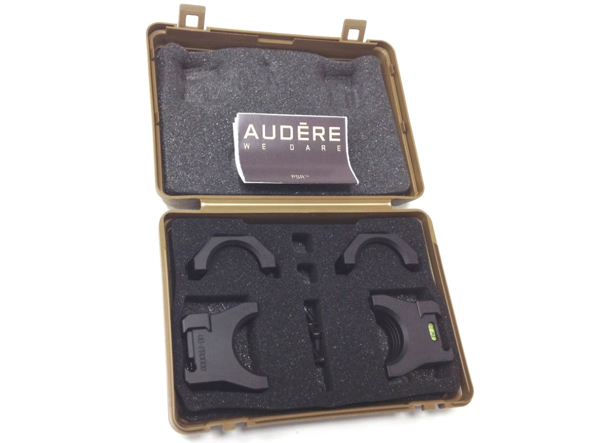 audere psr gen 3 30mm scope mounts extra high