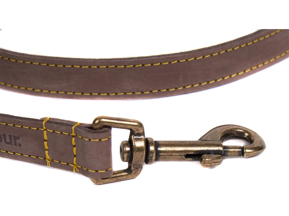 nubuck leather barbour dog lead