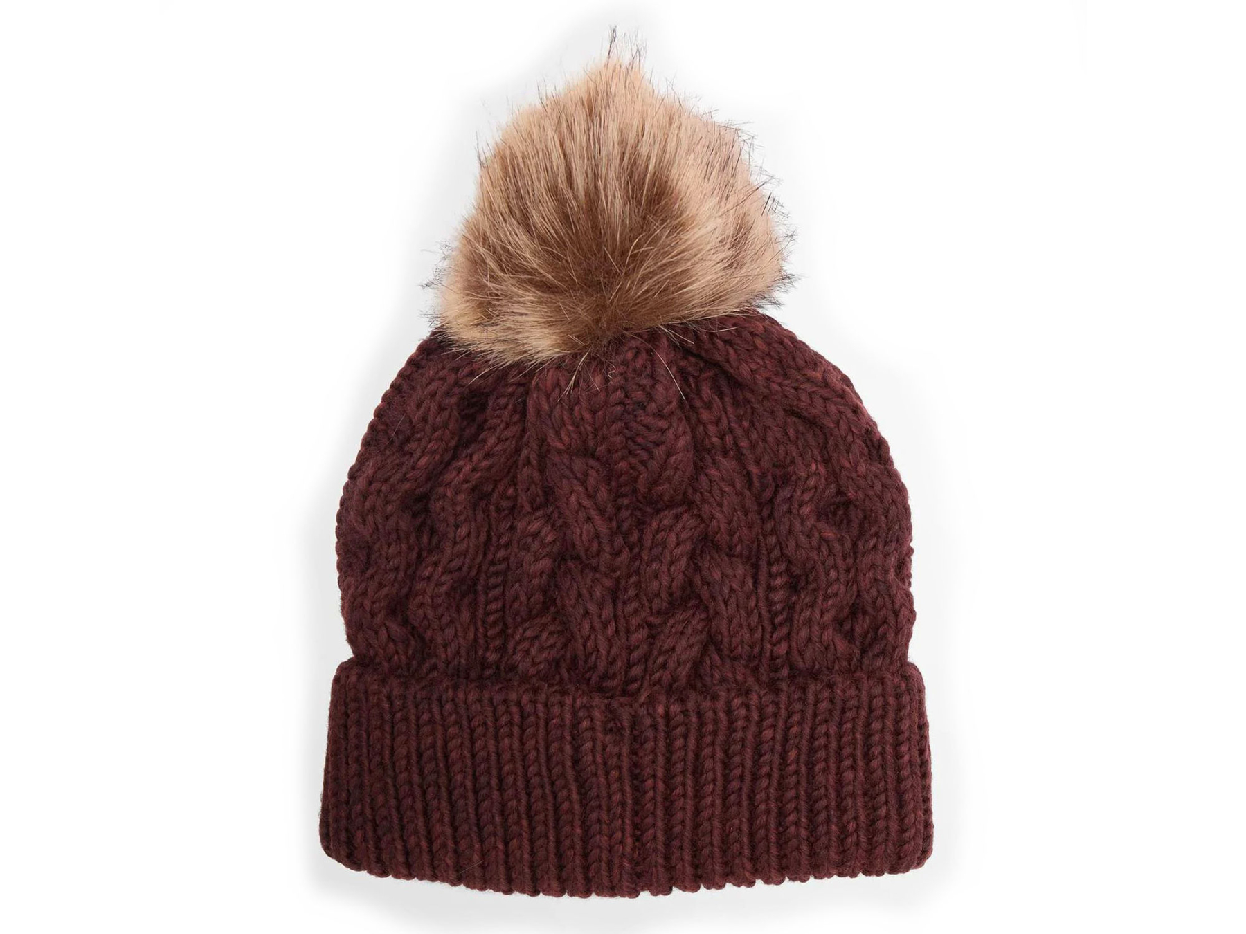 penshaw barbour fig knitted beanie