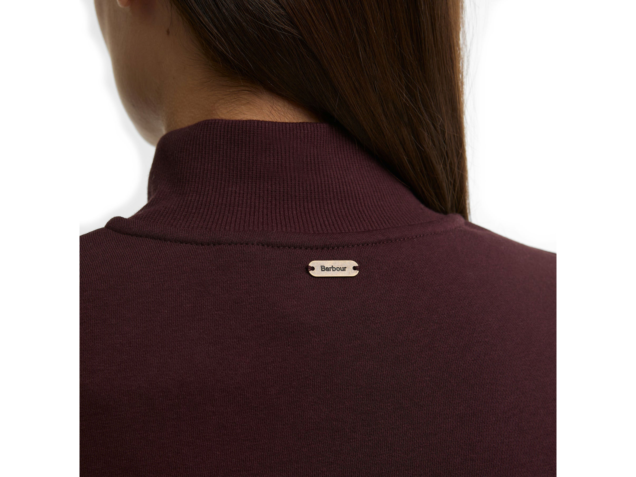 ladies cynthia sweatshirt barbour fig barbour