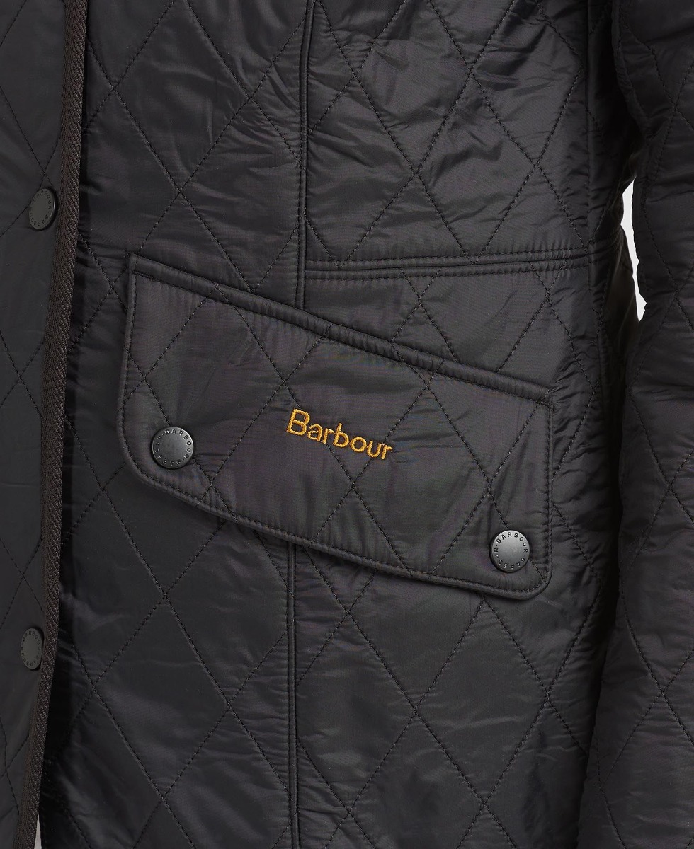 Barbour Cavalry Polarquilt Black Jacket
