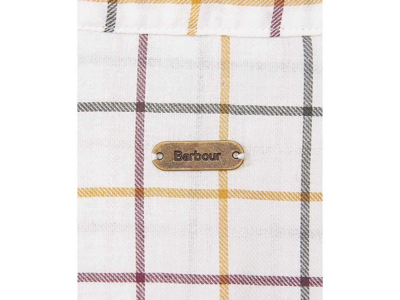 barbour ladies check shirt