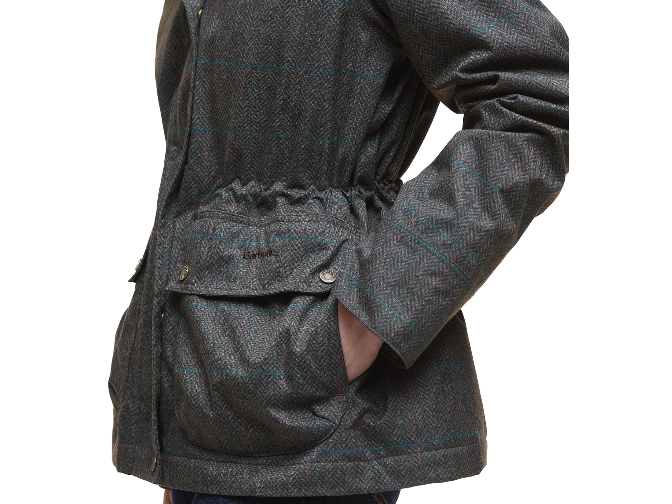 gardenia tweed dixon waterproof jacket