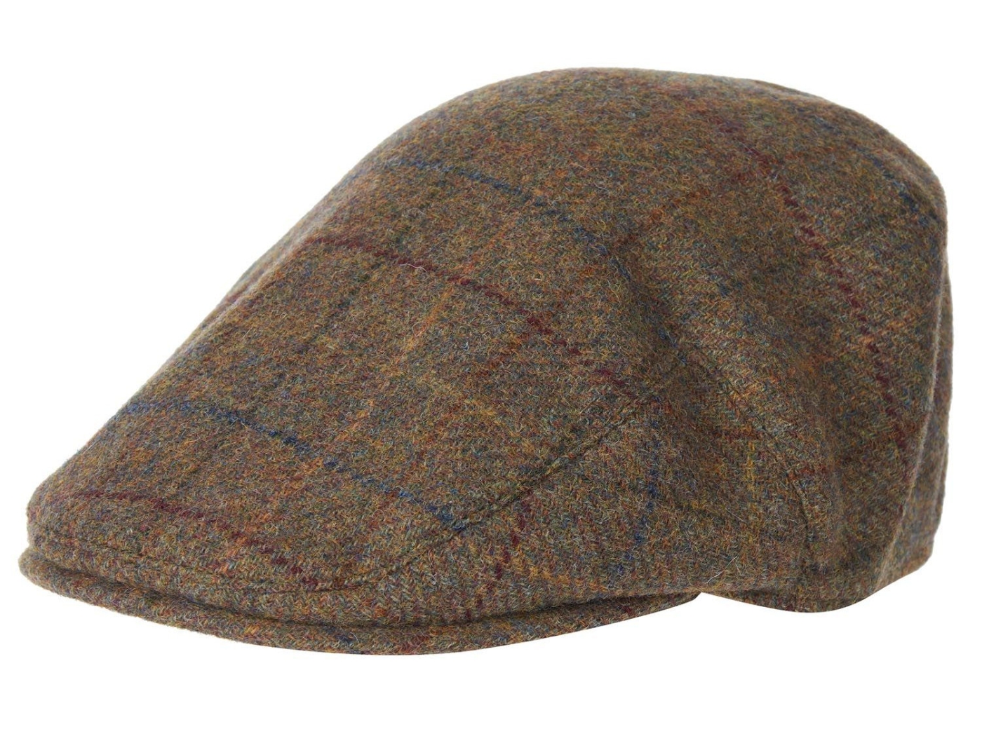 barbour creiff cap brown/red/blue