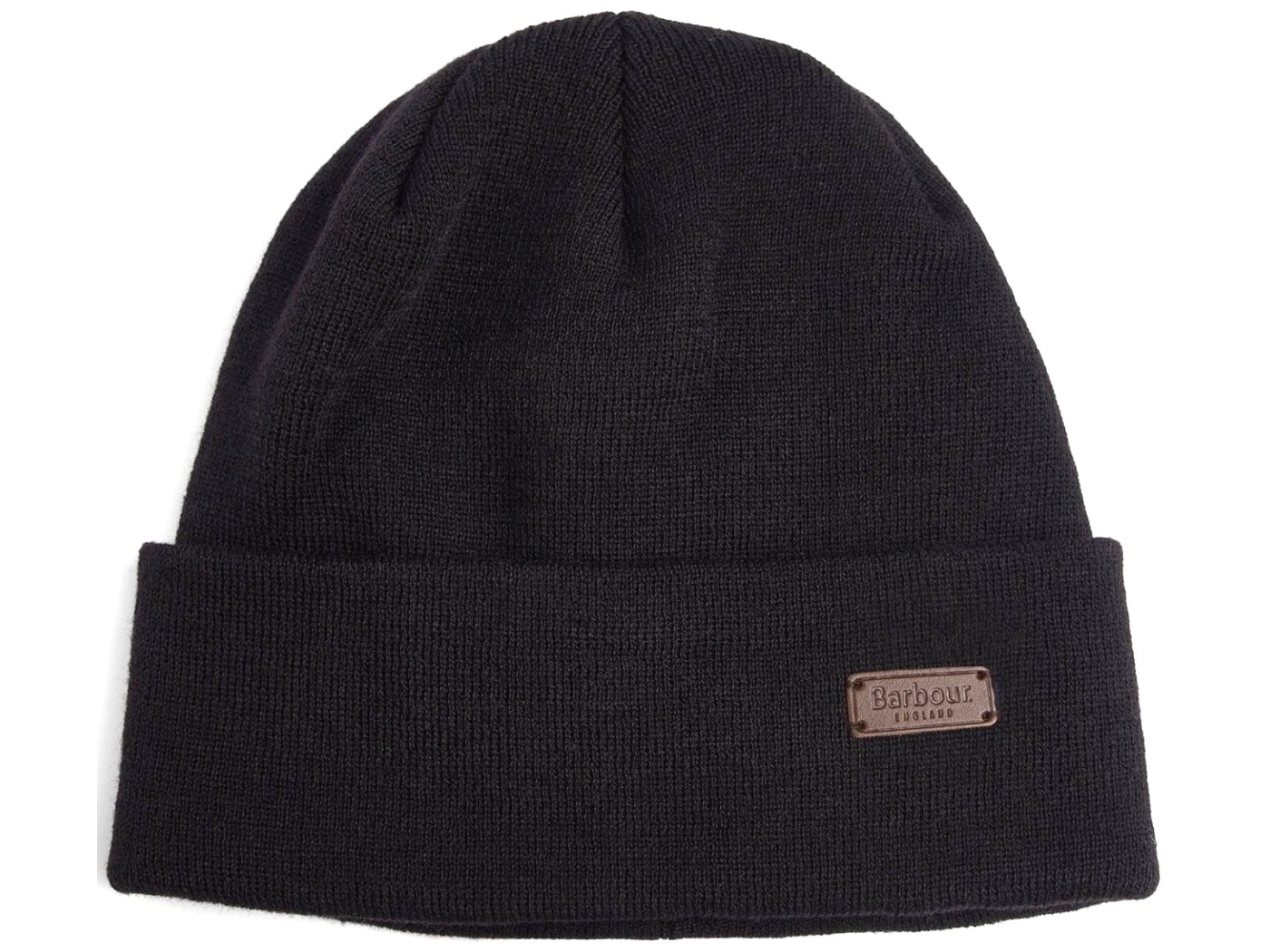 barbour healey black beanie