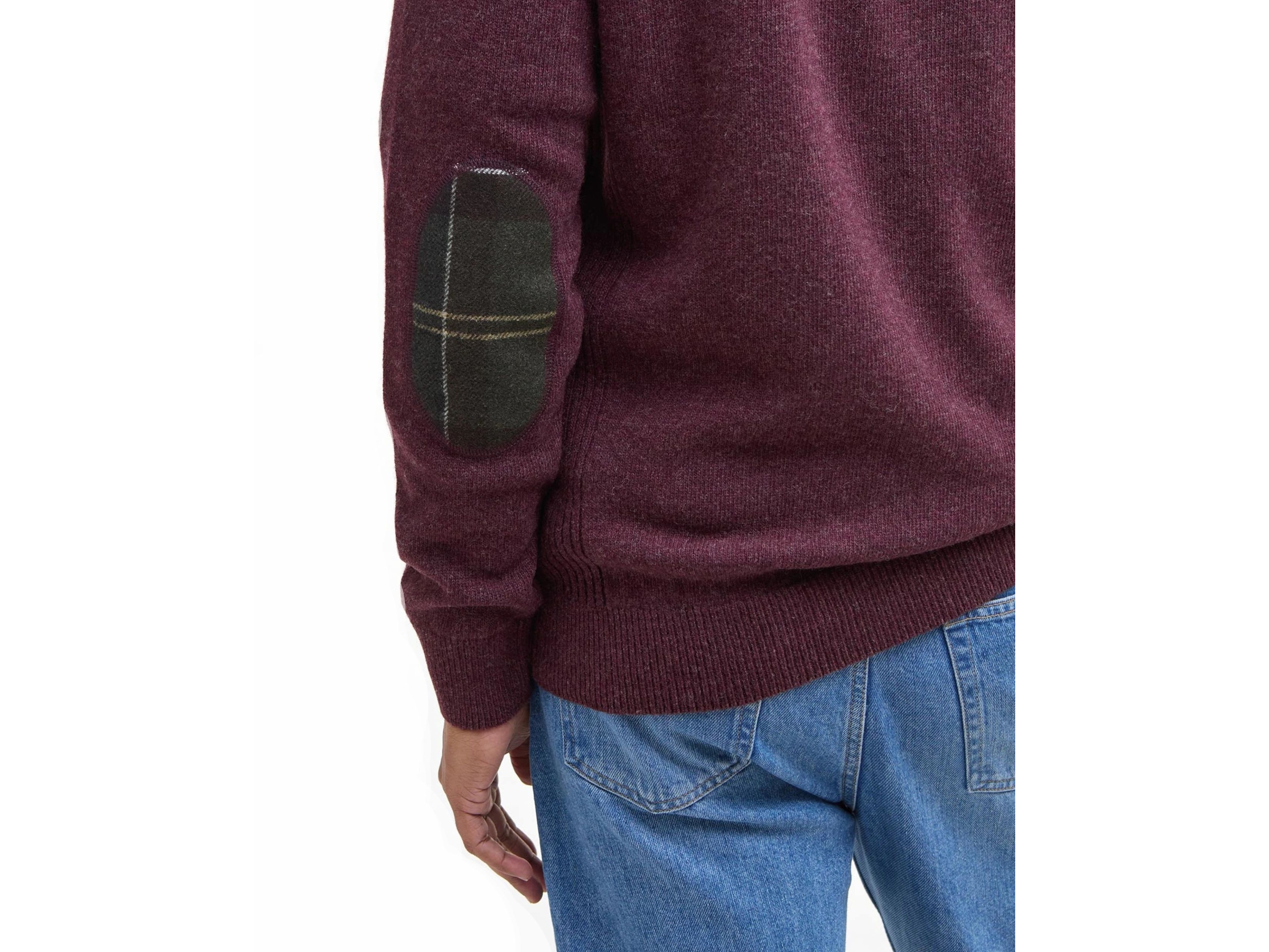 ruby marl half zip barbour