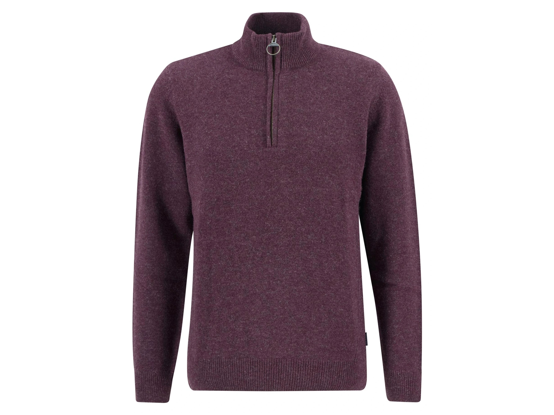barbour ruby marl holden half zip