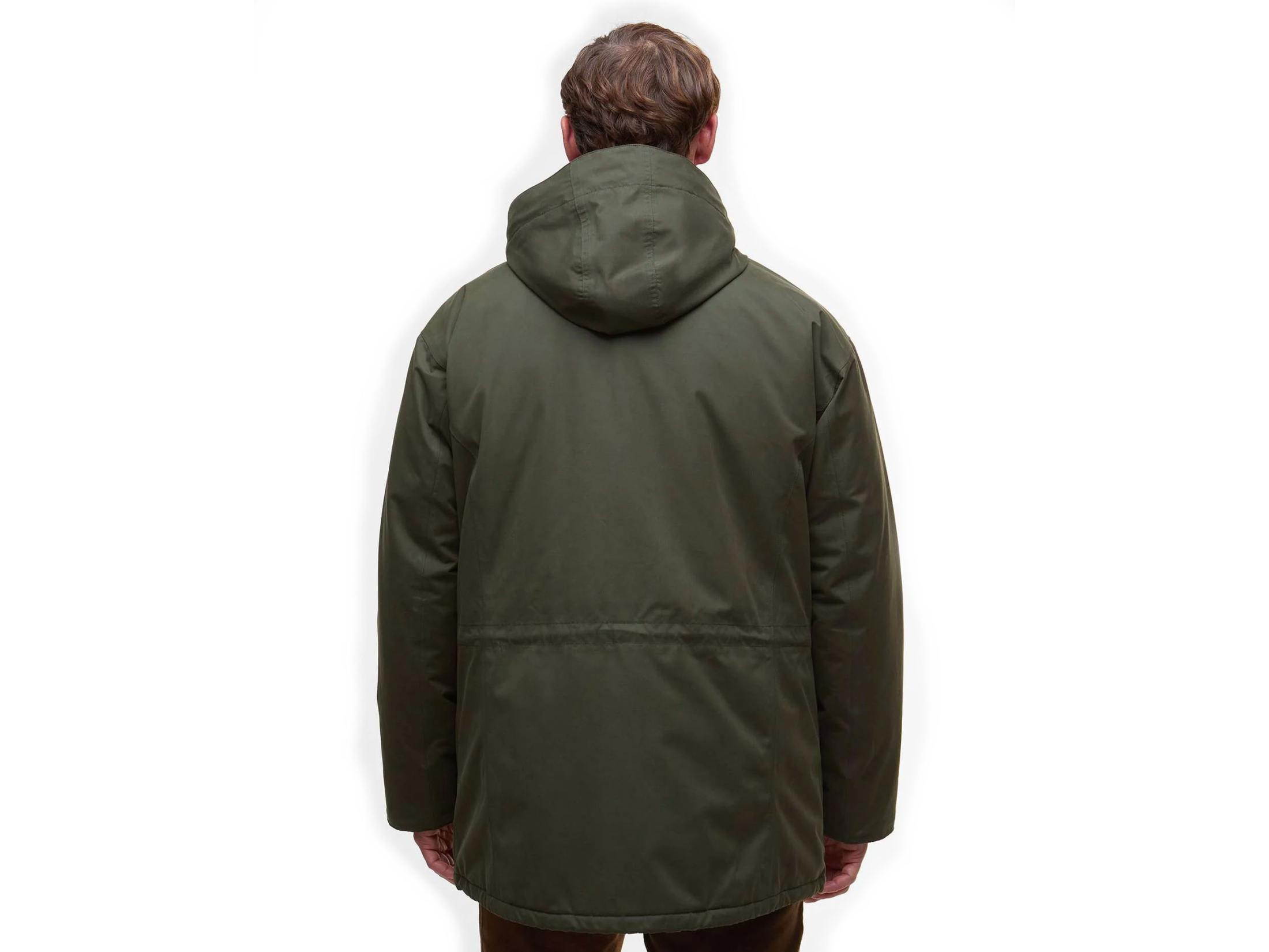 mens barbour farlam waterproof jacket coat olive