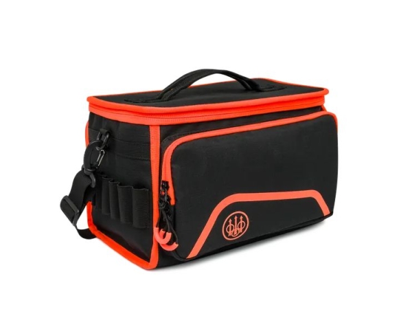 Beretta Challenge 150 Cartridge Bag Black & Orange Main Image beretta challenge bag