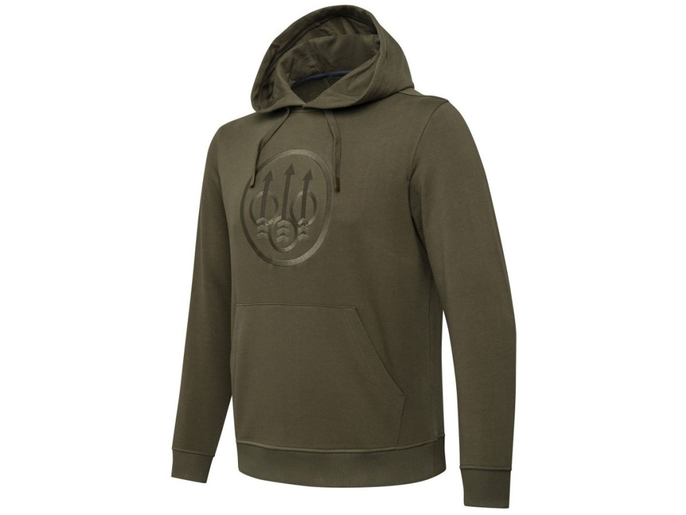 beretta pintail green stone cotton hoodie