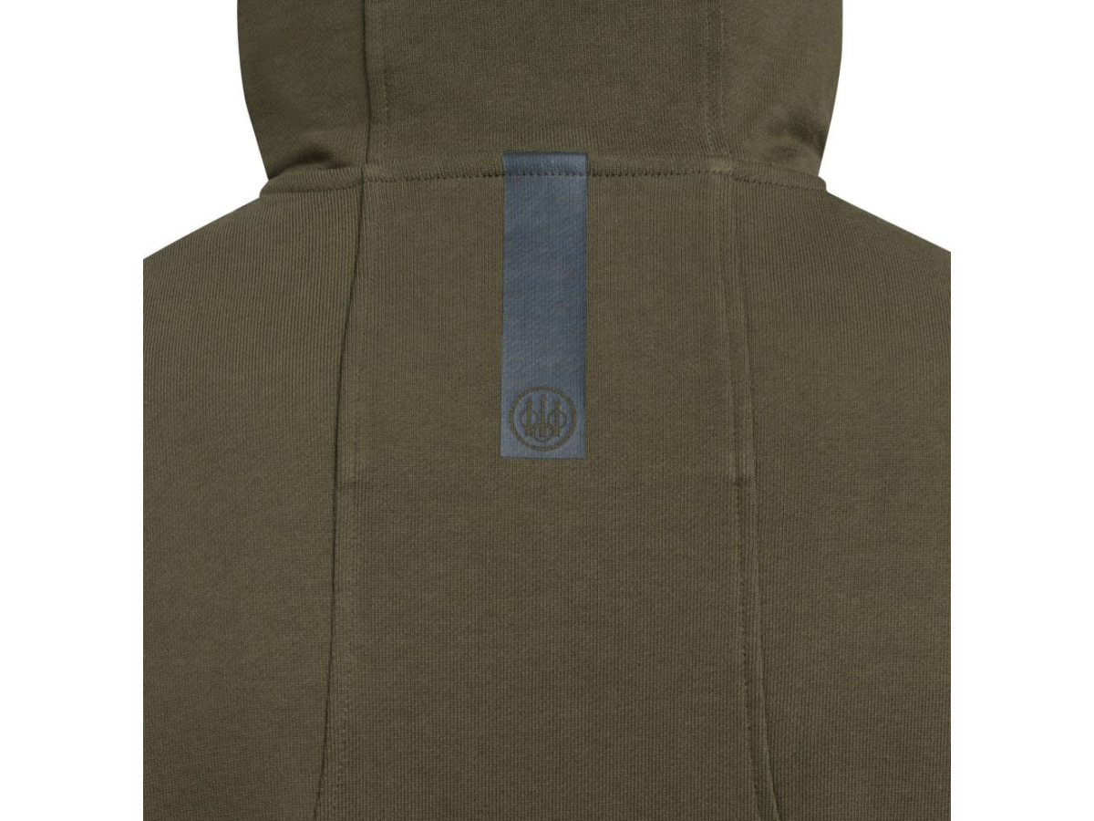 beretta green stone cotton hoodie pintail