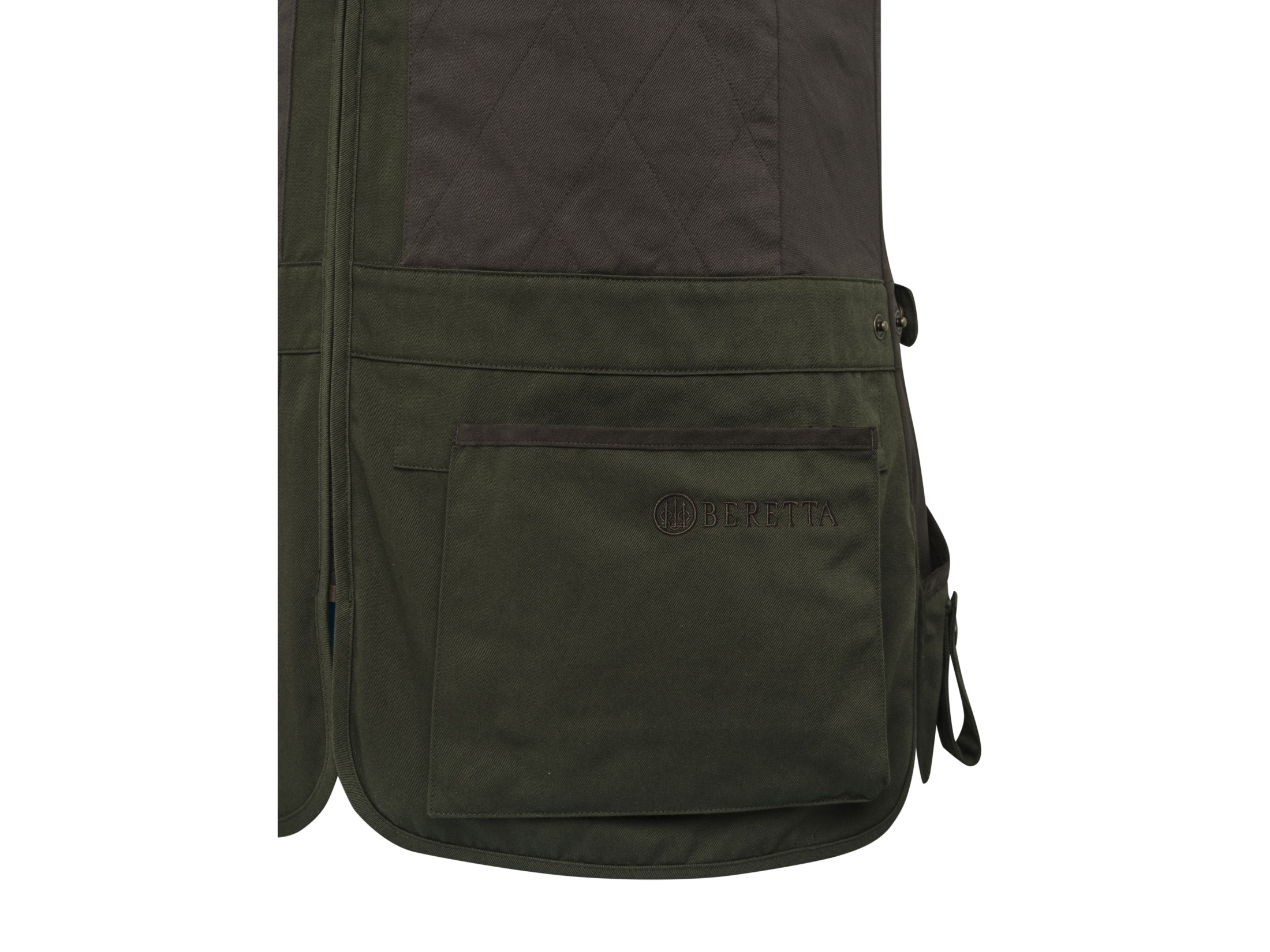 beretta teal sporting evo clay shooting vest british green