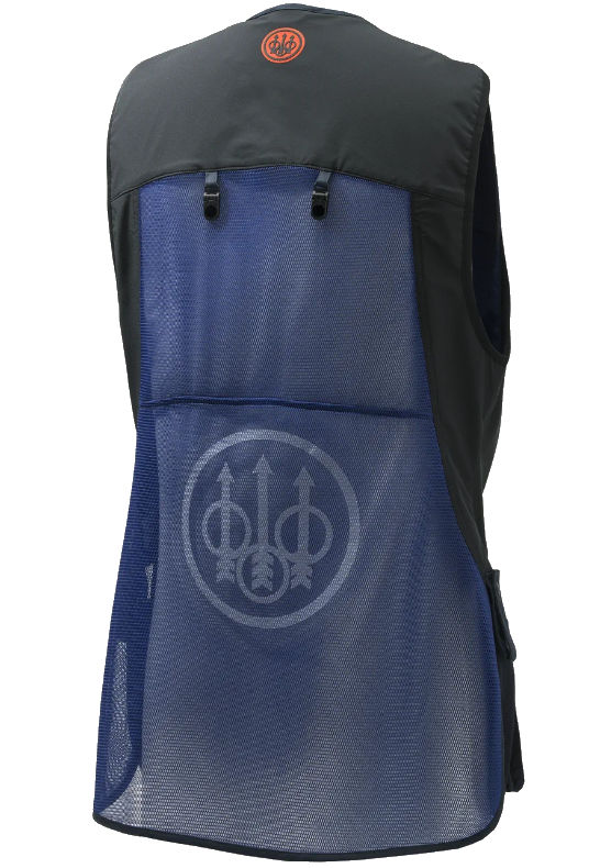 beretta silver pigeon evo total eclipse and royal blue shooting vest