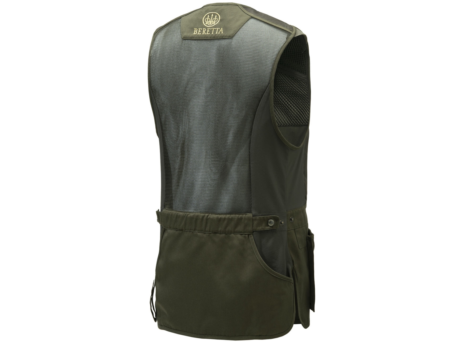 beretta tredi skeet clay pigeon shooting vest brown bark