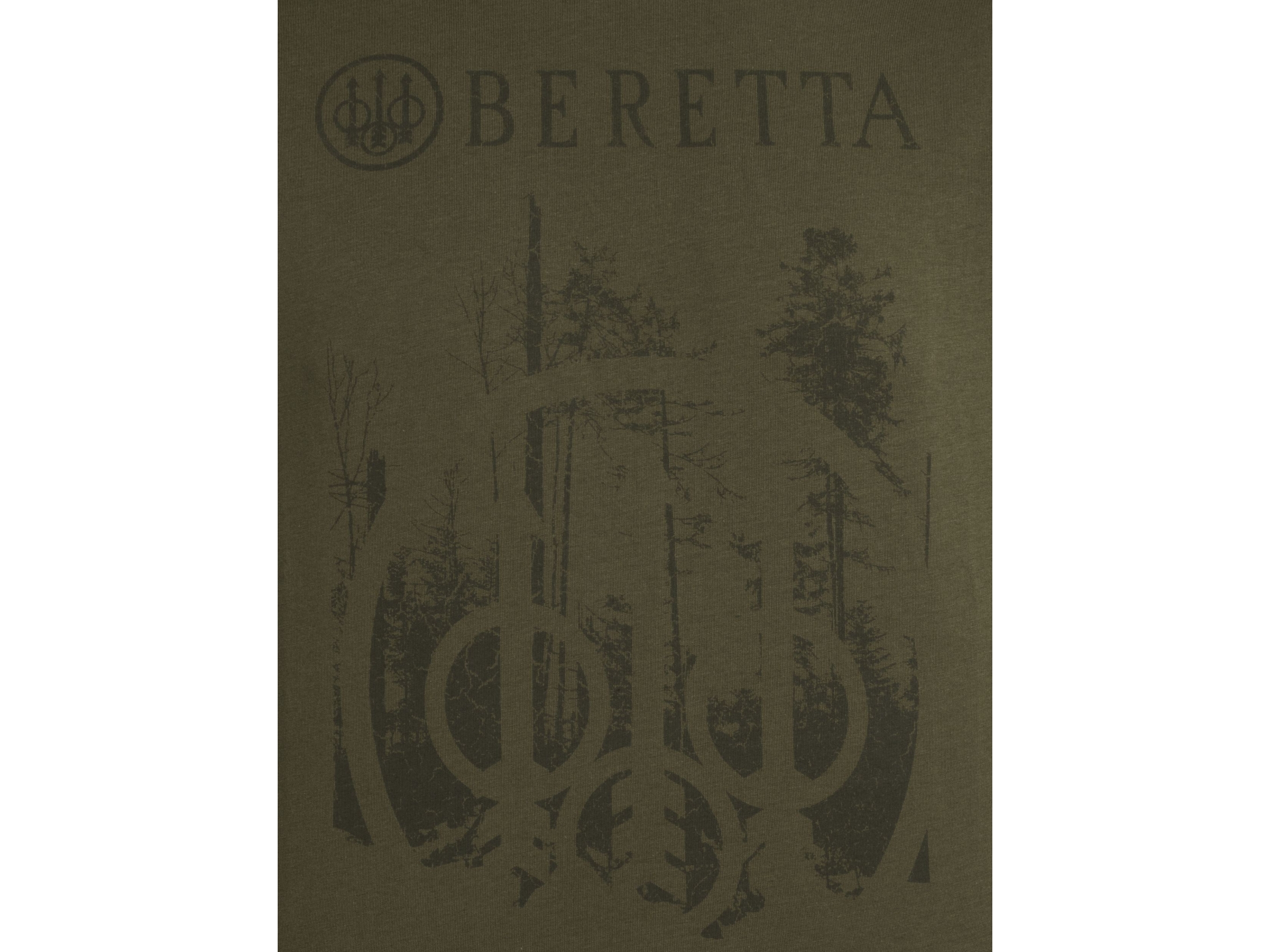 beretta outline olive t-shirt