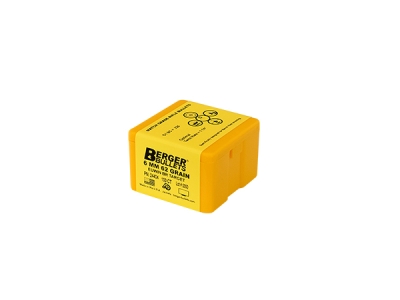 Berger 6mm 62gr Euwin Target Bullets 24404