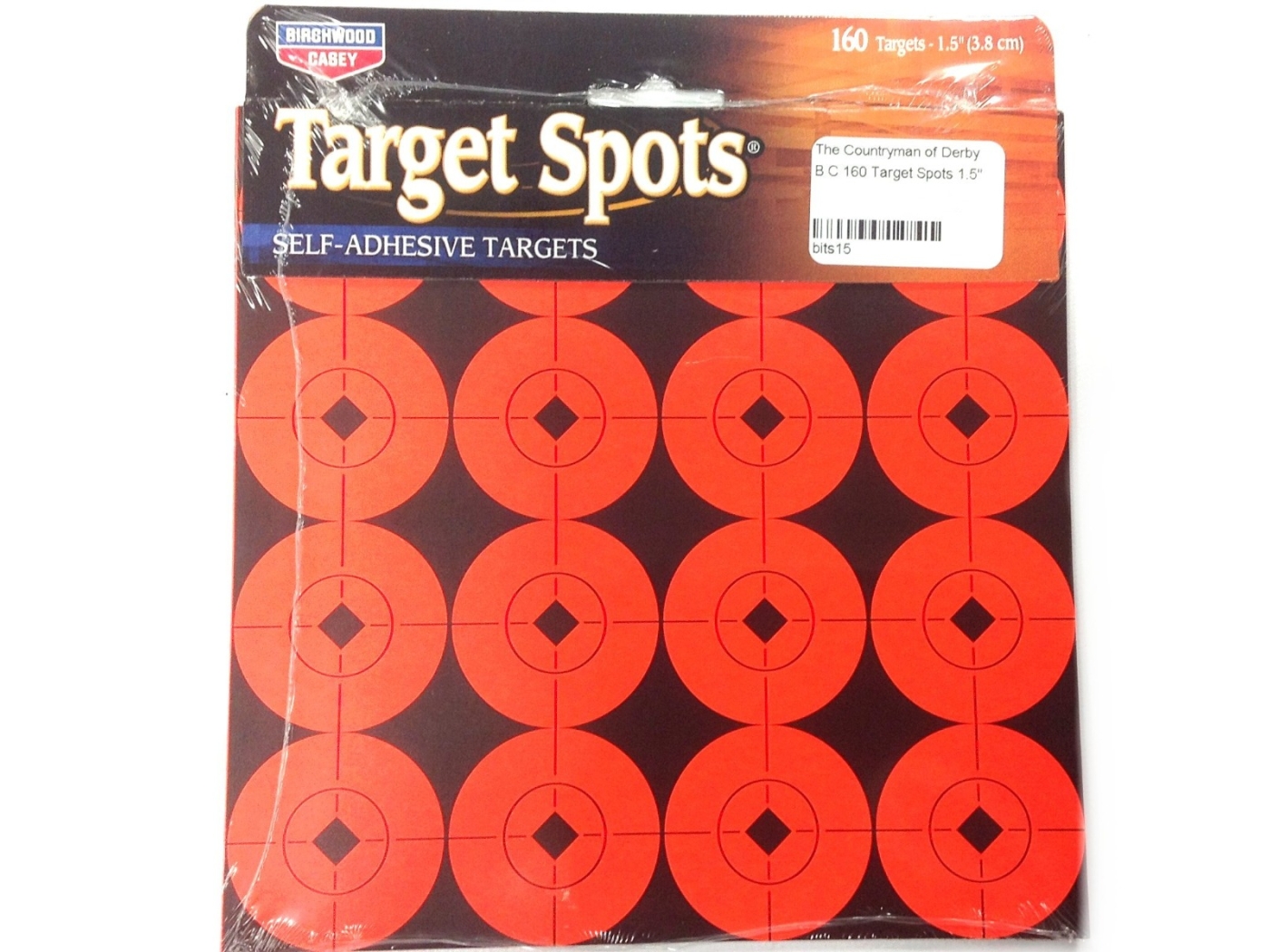 Birchwood Casey 160 Orange 1.5" Self Adhesive Target Spots