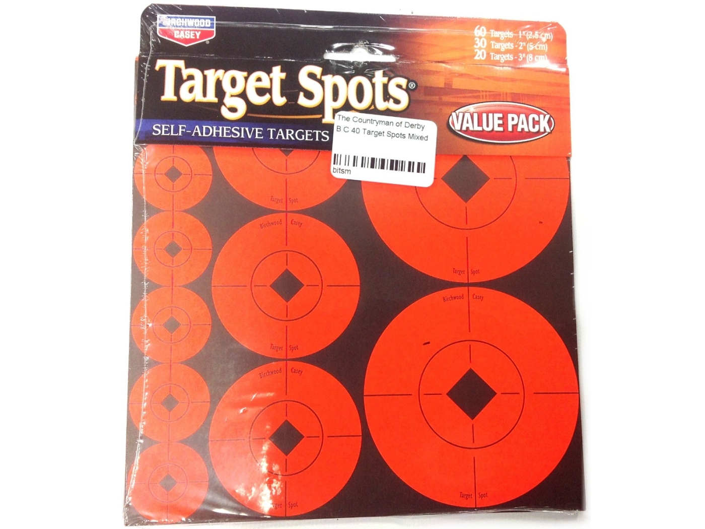 Birchwood Casey Mixed Orange Target Spots