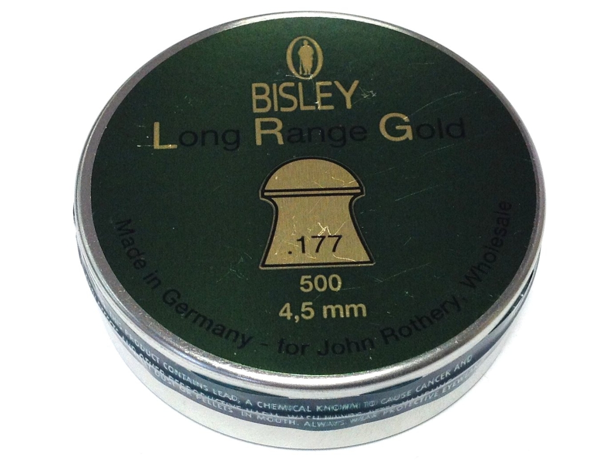 Bisley .177 Long Range Gold LRG Air Rifle Pellets