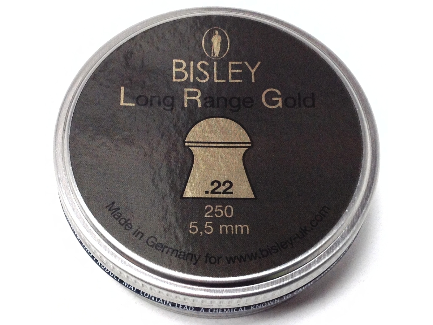 Bisley Long Range Gold .22 Pellets x250