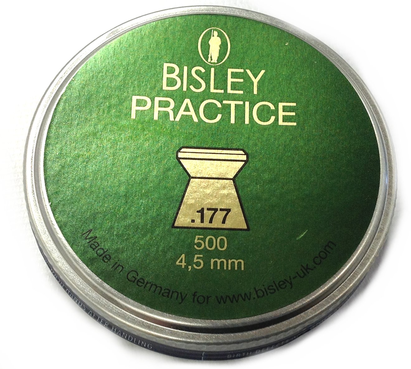 Bisley Practice .177 Wad-Cutter Pellets