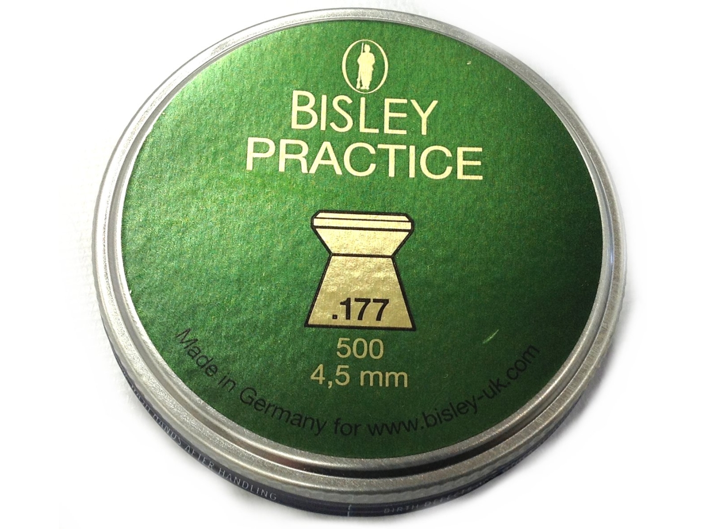 Bisley Practice .177 Wad-Cutter Pellets