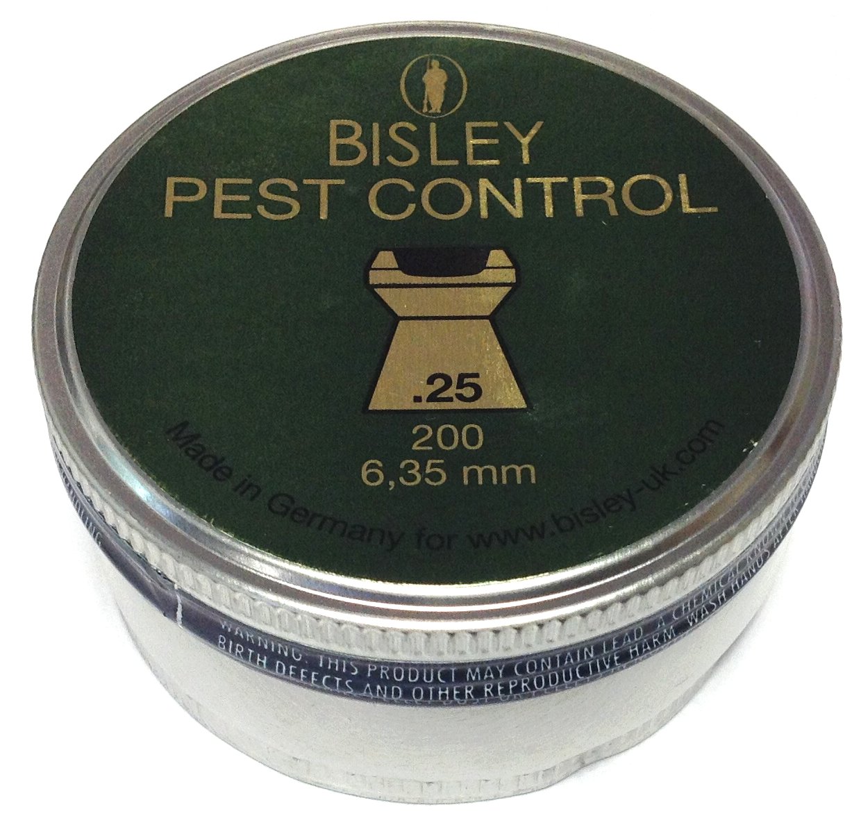 Bisley .25 Cal Pest Control Pellets