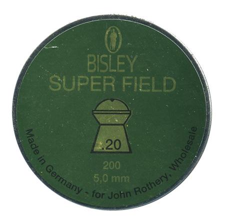 Bisley Super Field .20 Cal Airgun Pellets