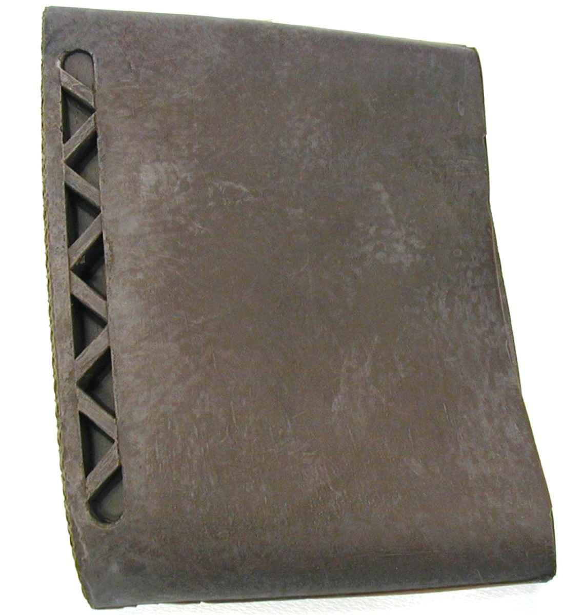 Bisley 20mm Brown Rubber Slip On Recoil Pad