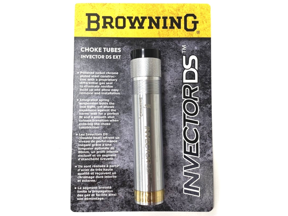 browning invector ds black extended chokes