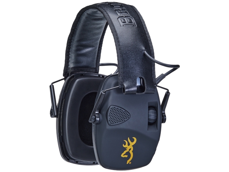 Browning Fox Black Electronic Ear Muffs