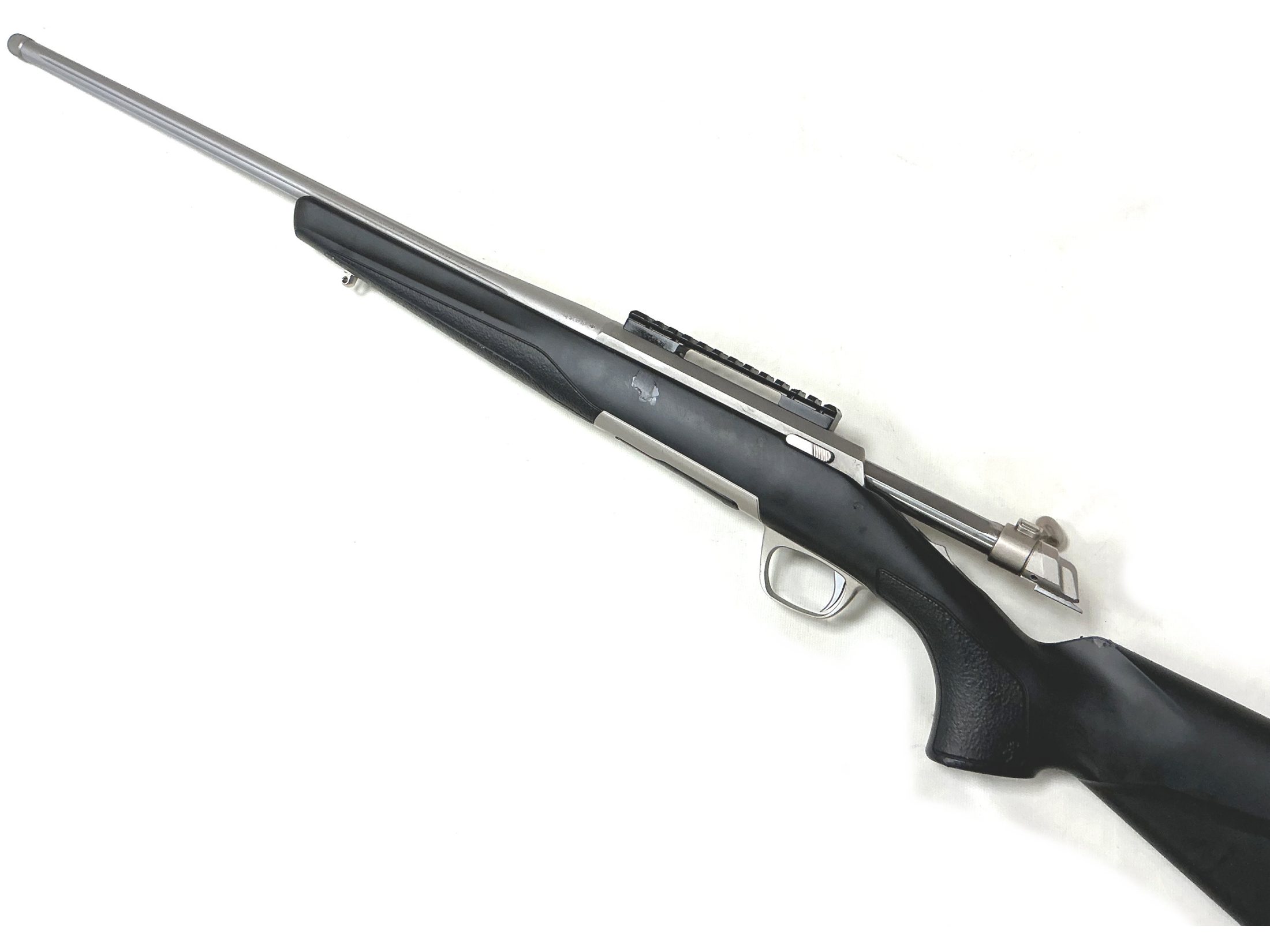 browning x bolt stainless synthetic .243 rifle used