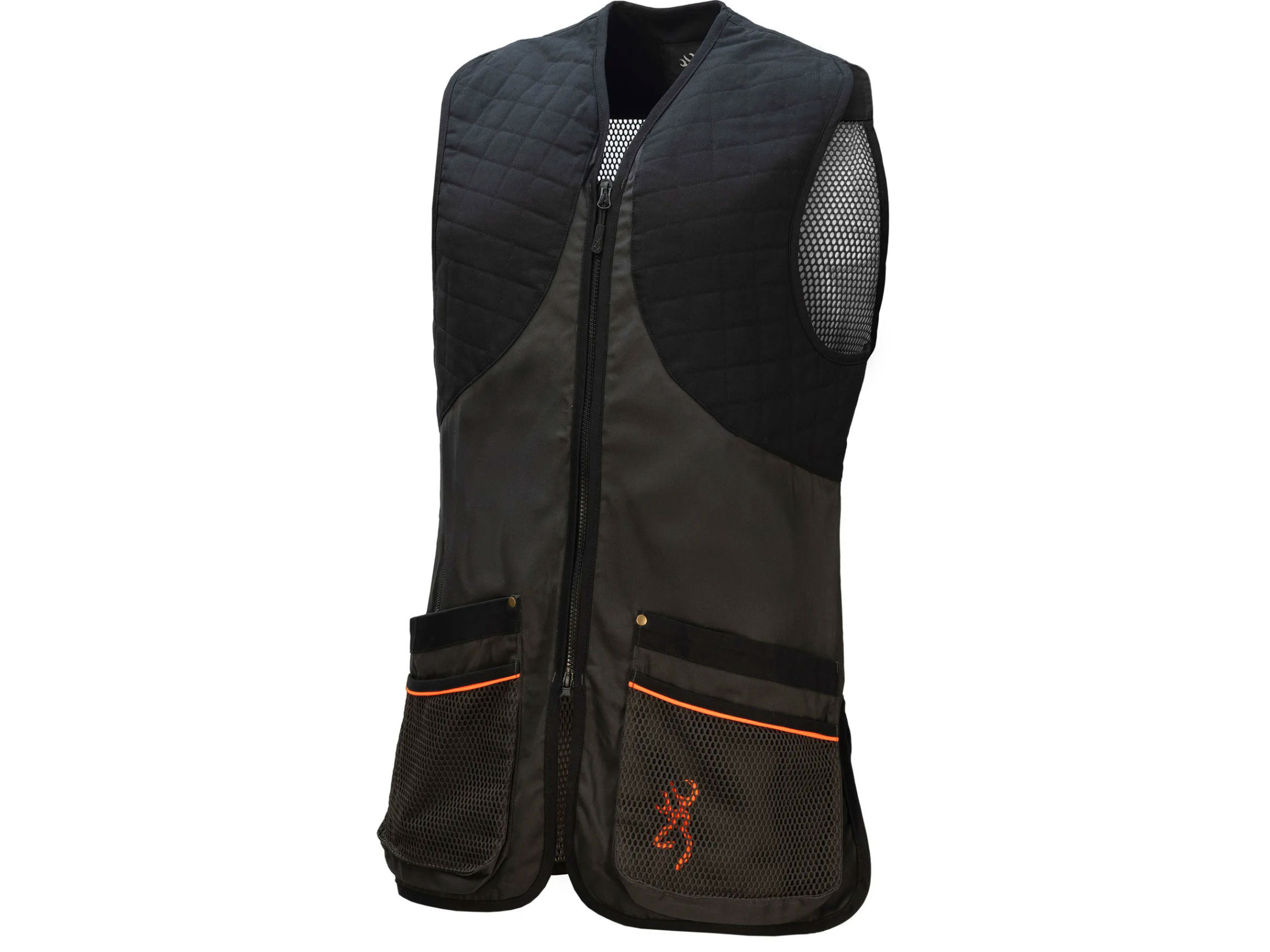 browning the classic mesh shooting skeet vest brand new grey