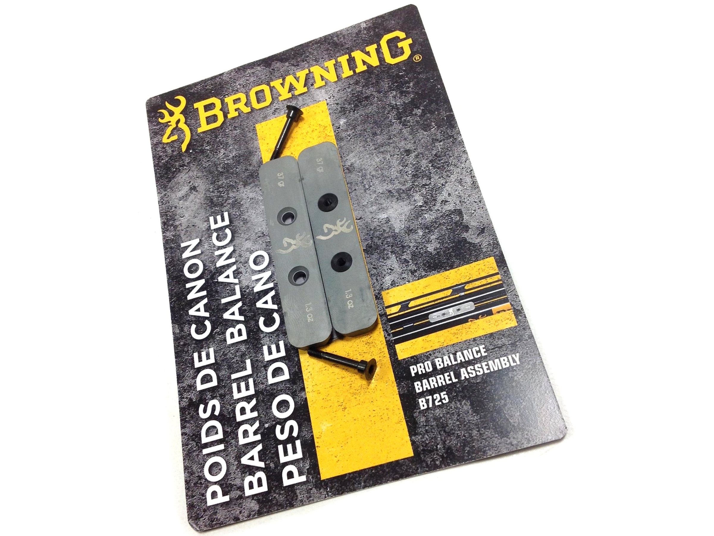 Browning B725 And B525 Pro Barrel Weights