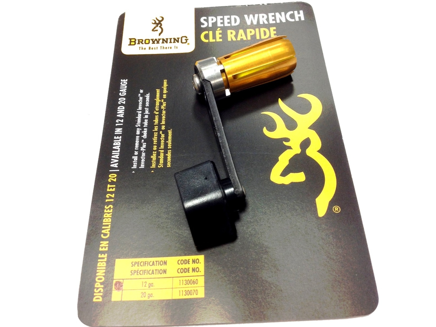 Browning Speed Wrench 12 Gauge Choke Key