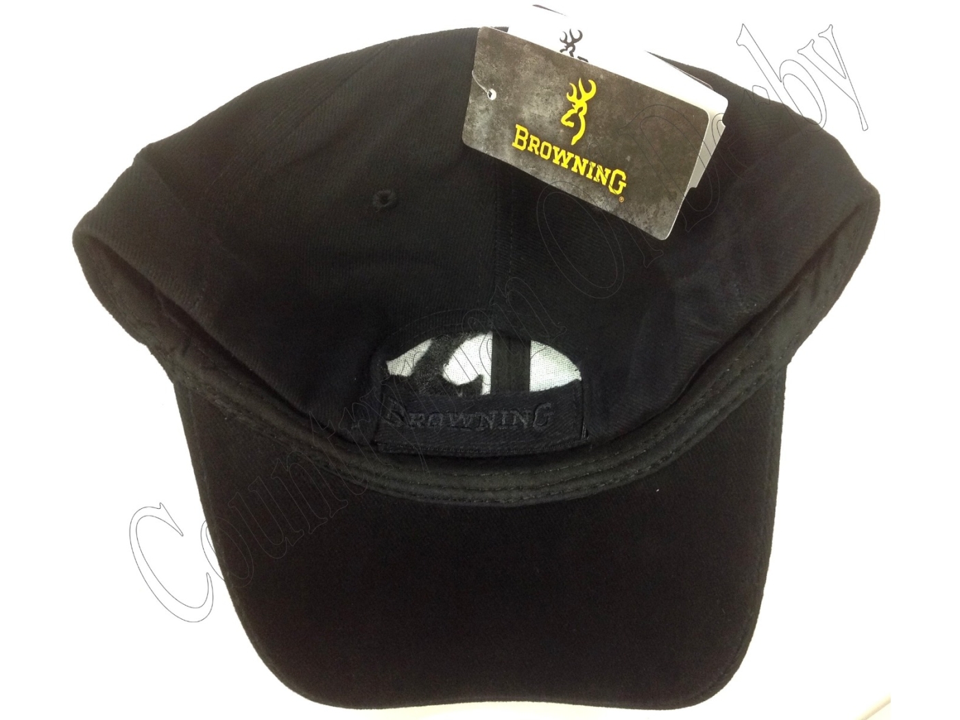 Browning Big Buckmark Black Shooting cap