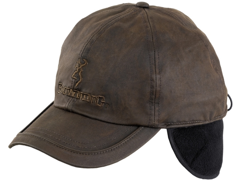 Browning Fleece Lined Wax Cap Brown